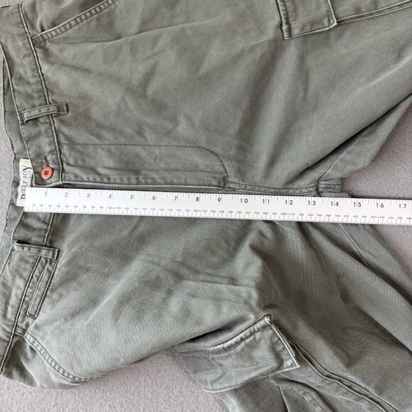 VINTAGE Bugle Boy Pants Men’s 36 Green Baggy Cargo Skater Grunge Y2K Relaxed 90s - Picture 9 of 16